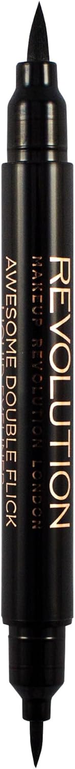 Revolution Beauty London, Thick and Thin Dual Liquid Eyeliner, 1ml Halalzen