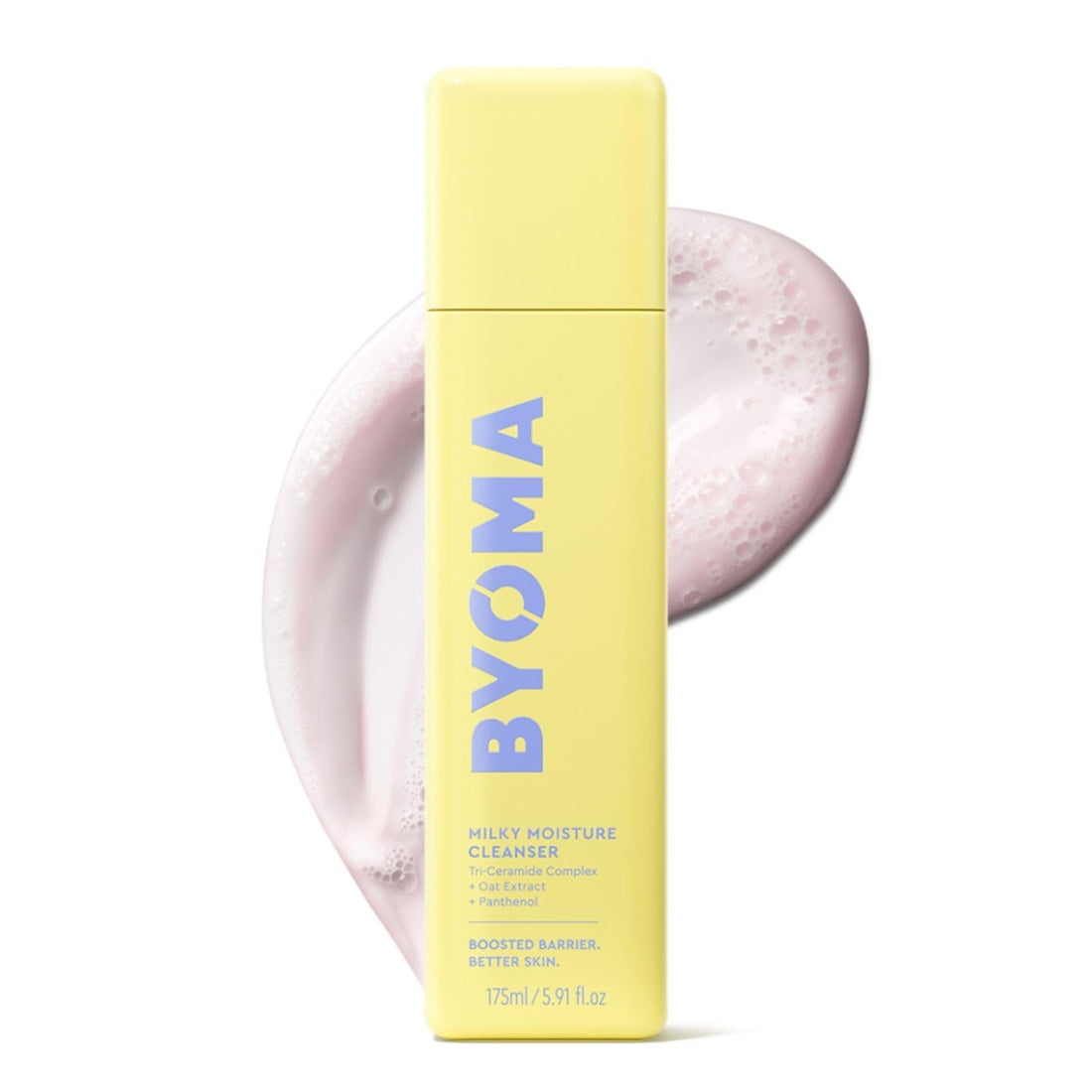 BYOMA Foaming Rice Deep Cleanser (175ml) Hydrating Gel to Foam Cleanser with Ceramides, Rice Extract & Marine Algae – Deep Cleansing, Non-Drying, Antioxidant-Rich, Vegan, Fragrance & Alcohol Free