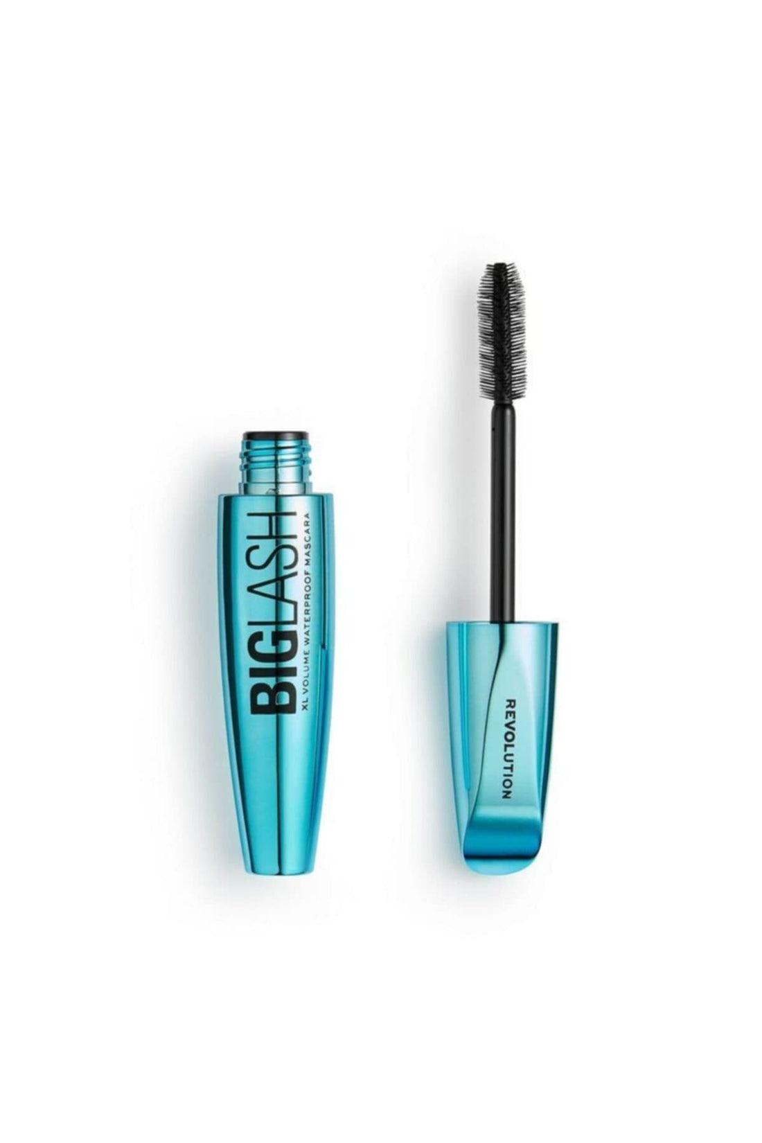 Revolution Beauty, Big Lash Volume Waterproof Mascara, Volumising & Lengthening with a Lightweight Feel, Fast-Drying, Vegan & Cruelty-Free, Jet Black Halalzen