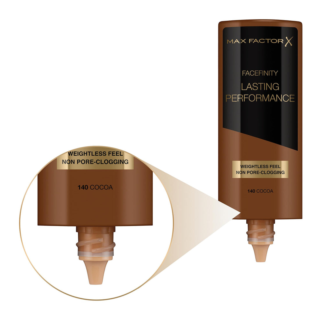 Max Factor Lasting Performance Liquid Foundation, Ivory, Full Coverage, Flawless and Radiant Finish, Lightweight Formula, Smudge Resistant, Non Pore-Clogging, Fragrance Free, 35ml Halalzen