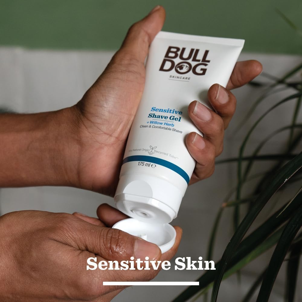 Bulldog Sensitive Shave Gel, 175ml, 1 pack