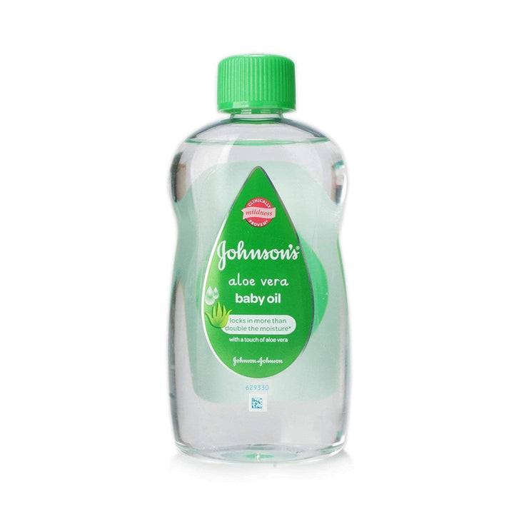 Johnson's Baby Oil with Aloe Vera 300 ml - Pack of 6 Halalzen