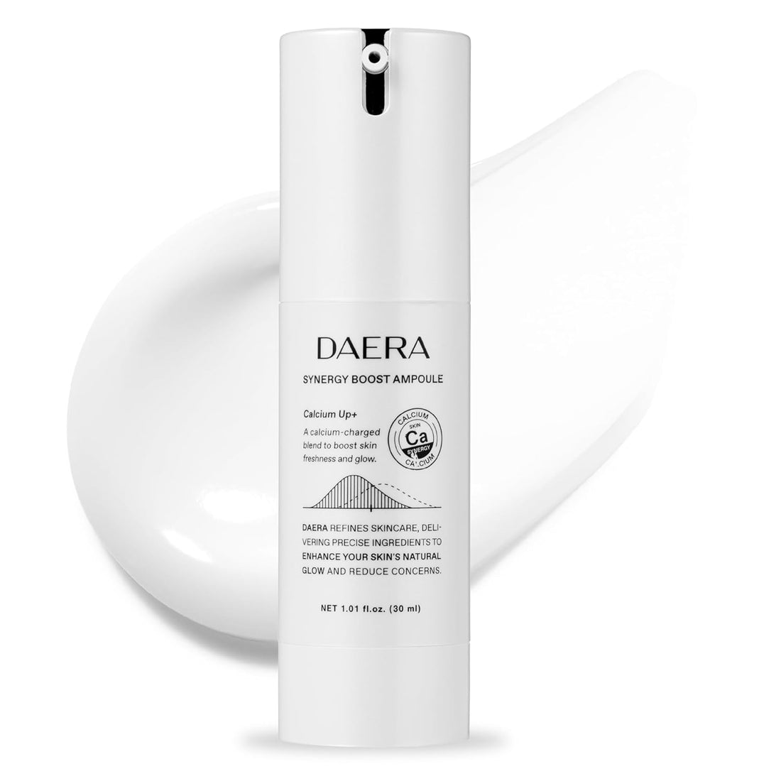 DAERA Synergy Boost Ampoule – Korean Brightening & Hydrating Face Serum, Dark Spot Correcting & Anti-Aging Ampoule with Calcium Up+ Complex, Firming Serum for Glowing Skin, 30ml Halalzen