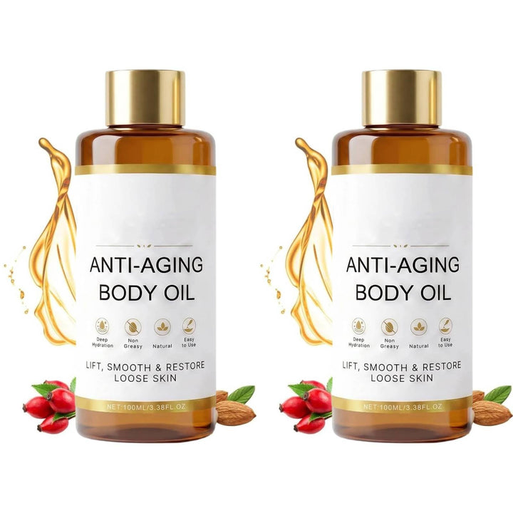 Skincu Anti-Aging Body Oil, 2026 Glow Remedy Oil Skin Tightening, Collagen Oil for Skin Tightening for Crepey Skin, Lightweight and Non Greasy, Plant-Based Formula for Women and Men (1Pc)