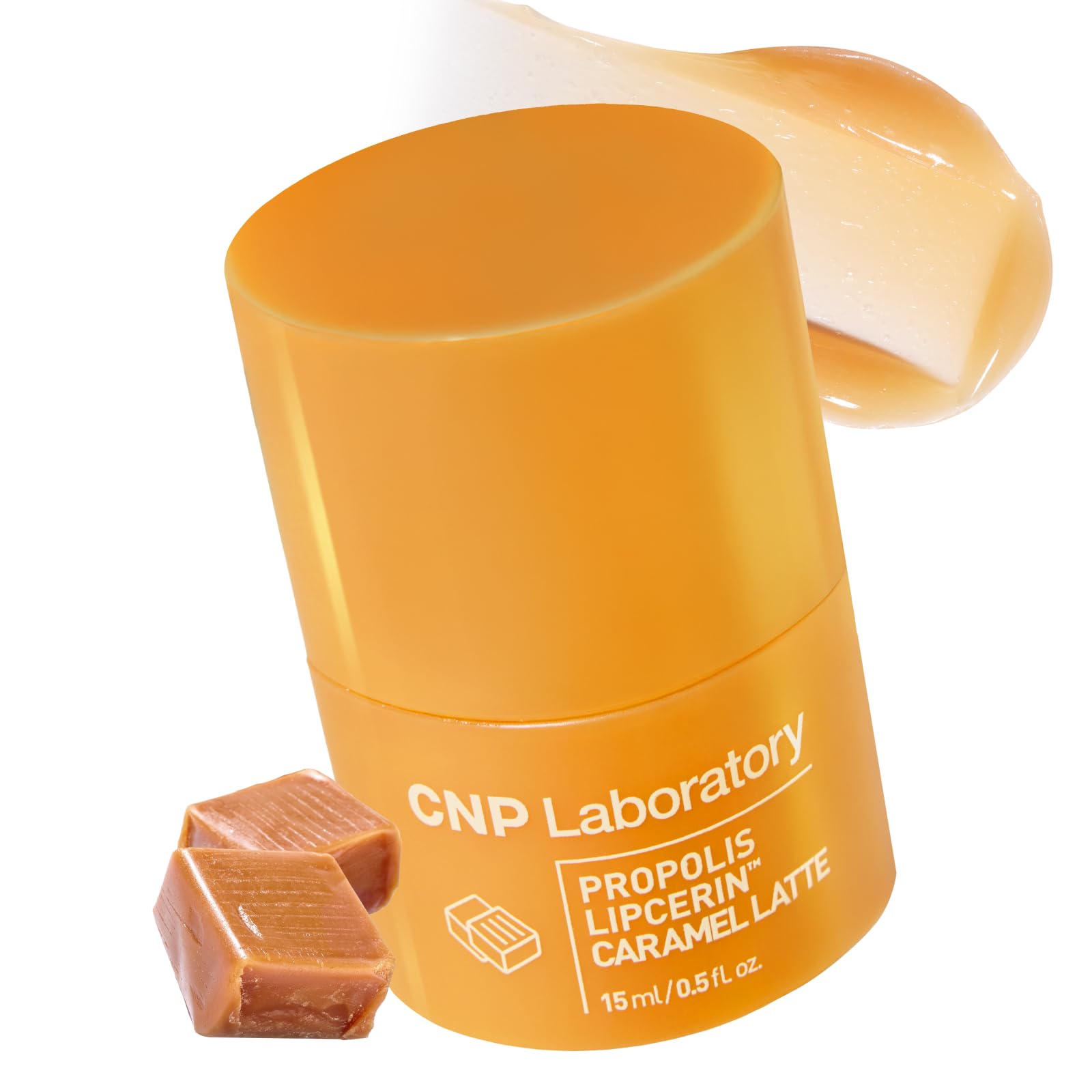 CNP Honey Lip Butter - Propolis Lipcerin™ 01 Original, Hydrating Overnight Manuka Lip Balm & Mask, 12hr Long-Lasting Moisture, Stocking Stuffers, Gifts for Women, 0.5 fl.oz. Halalzen