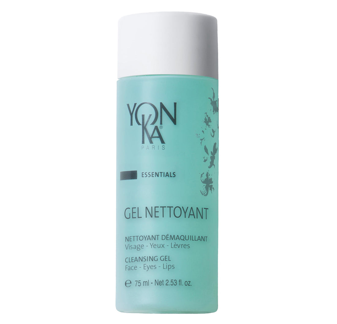 Yonka Gel Cleanser | Gentle Foaming Face Wash & Makeup Remover | Cleanses Pores and Balances Skins pH with Red Algae & Amino Acids | For Acne Prone & Oily Skin | Paraben-Free