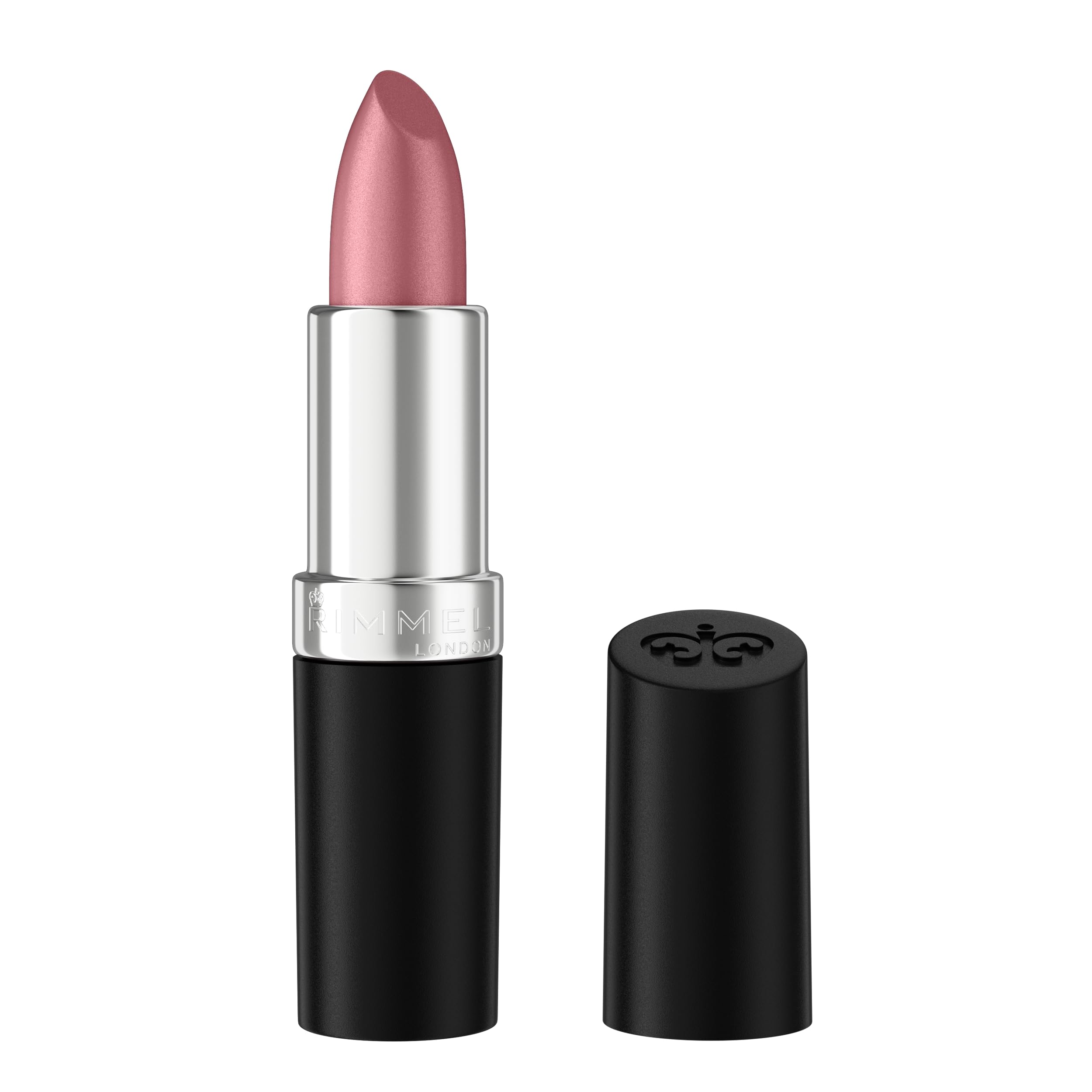Rimmel Lasting Finish Lipstick 206 Pink-Key-Promise, Creamy Satin Finish, Long Lasting 8 HR Wear, Comfortable Formula, Rich Pigment Halalzen