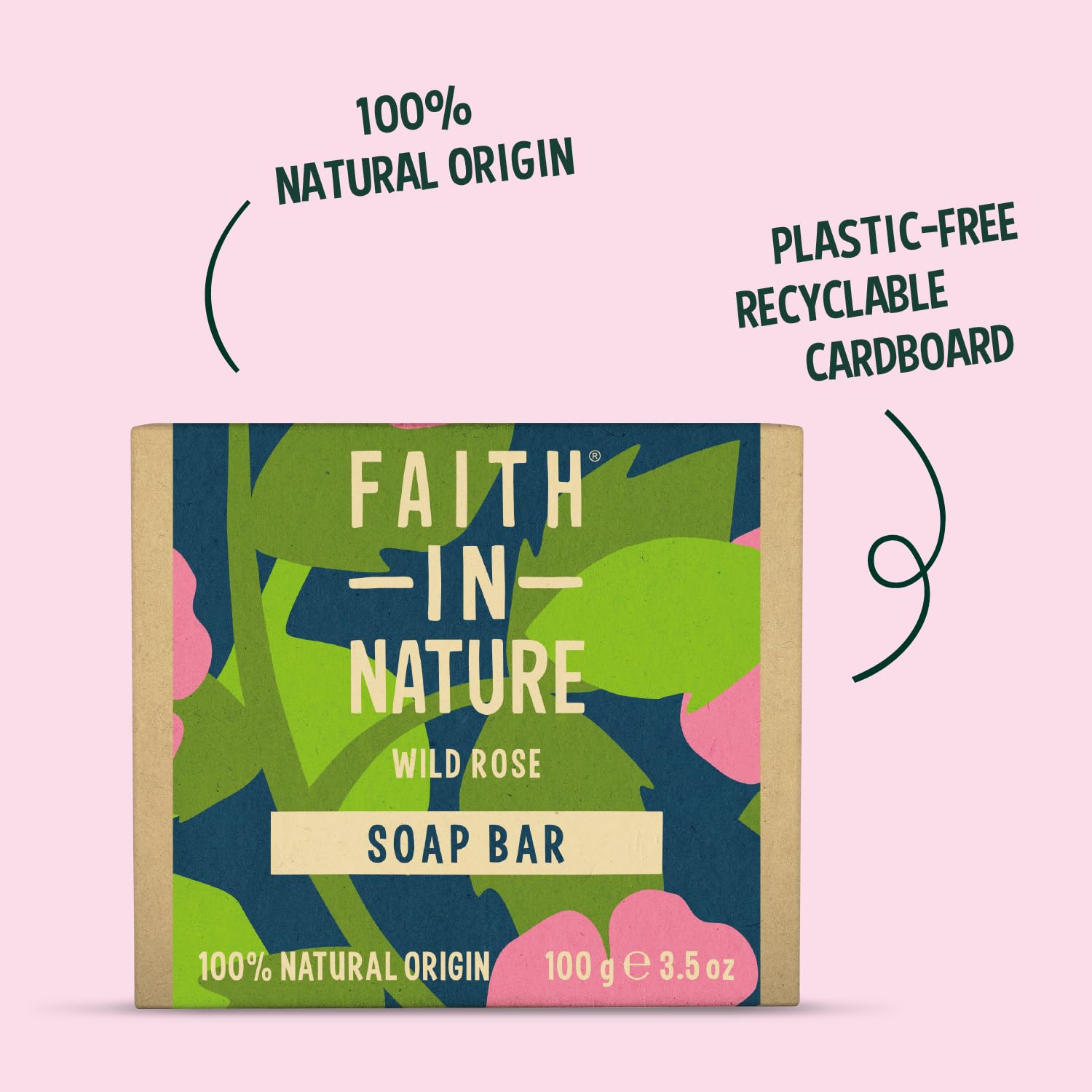 Faith In Nature Natural Coconut Hand Soap Bar, Hydrating, Vegan & Cruelty Free, No SLS or Parabens, 100g Halalzen