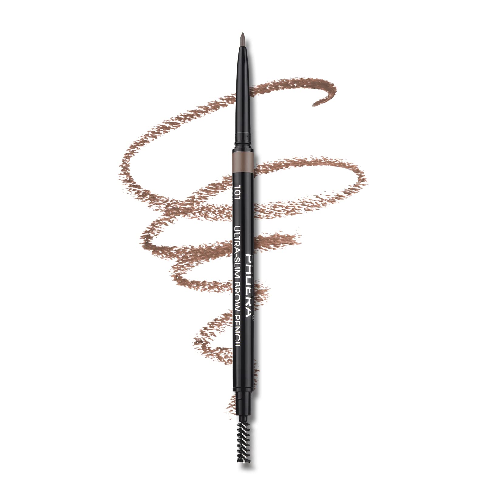 Eyebrow Pencil Natural Look,Black Eyebrow Pencil Easy To Use,Brow Pencil Long-Lasting,Waterproof Precise Application,Vegan & Cruelty-Free 0.08g (103#Dark Brown)