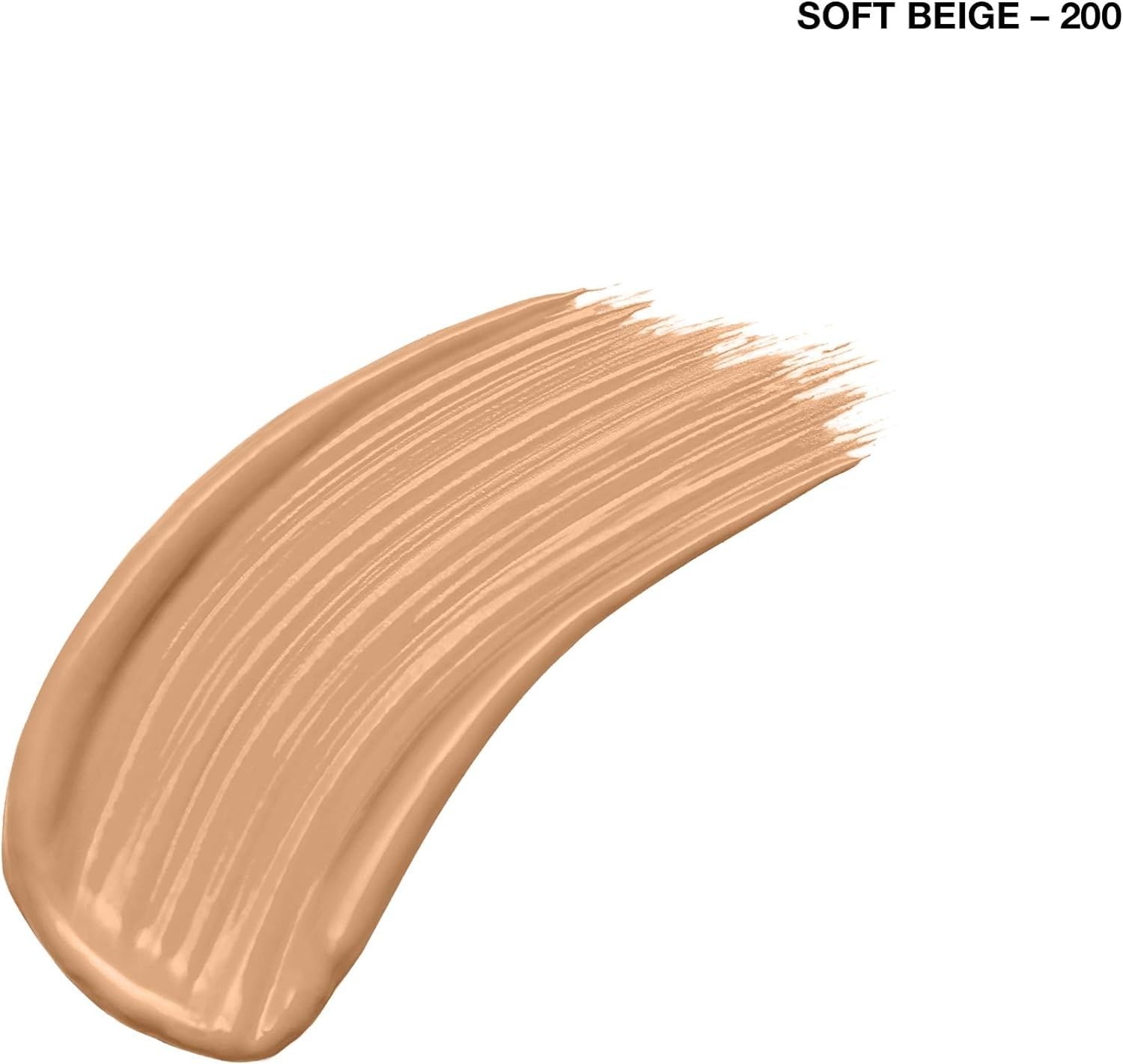 Rimmel London Stay Matte Liquid Mousse Foundation, Good Coverage and Oil-Free Formula, Soft Beige, 30 ml Halalzen