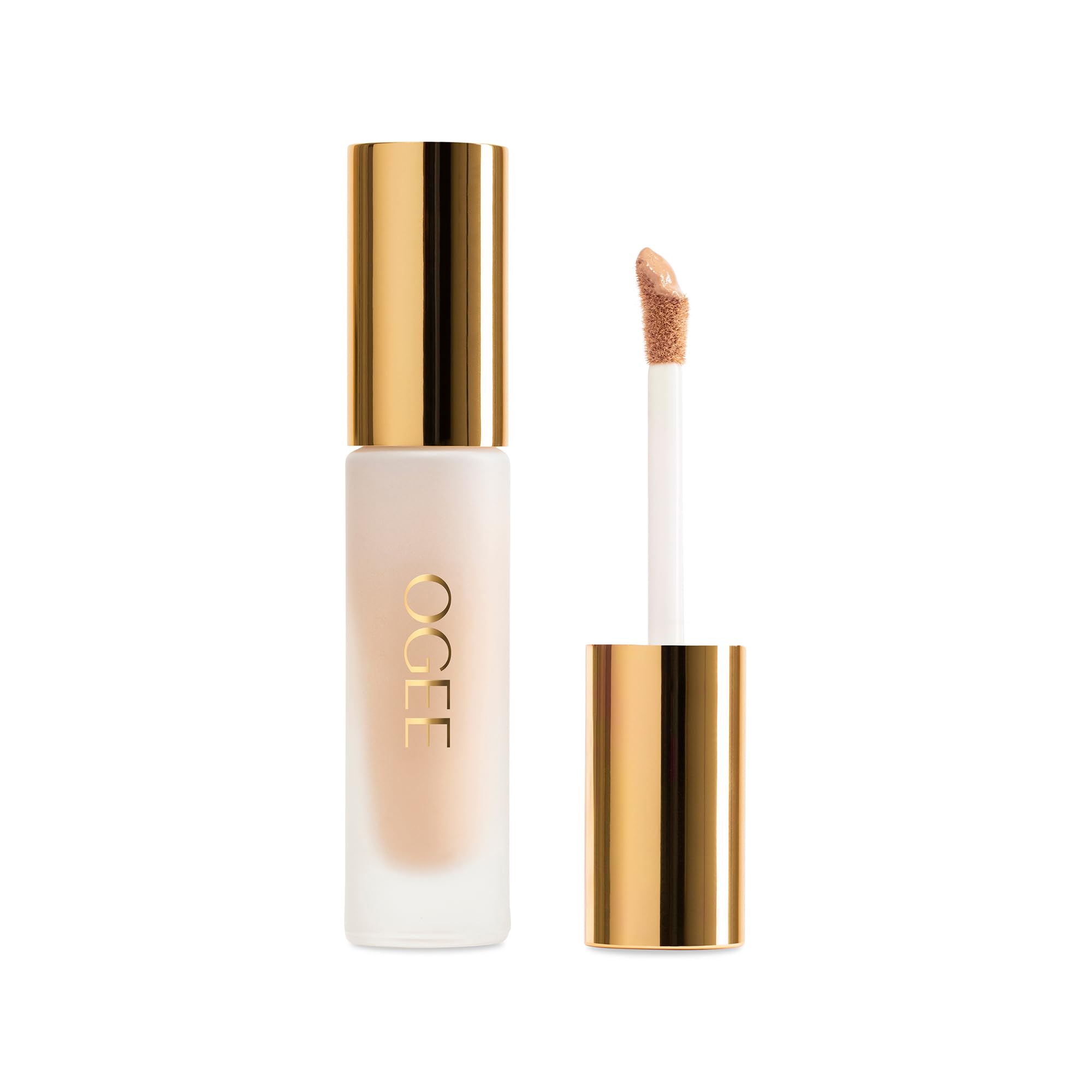 Ogee Complexion Perfecting Under Eye Concealer - Certified Organic Full Coverage Concealer - Buildable Coverage - GINGKO 5.00N - Medium Tan (Neutral Undertones) Halalzen