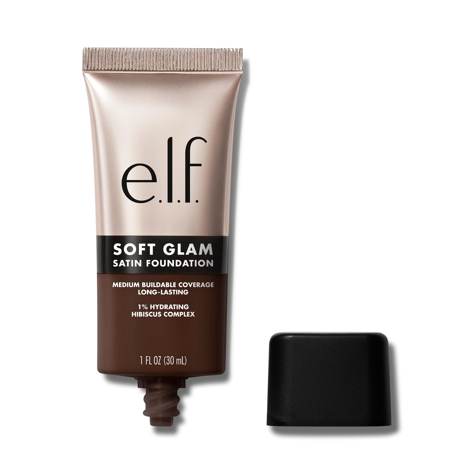e.l.f. Soft Glam Foundation, Medium Coverage, Long-Lasting & Buildable Foundation For A Smooth, Satin Finish, Vegan & Cruelty-Free, 25 Light Neutral Halalzen