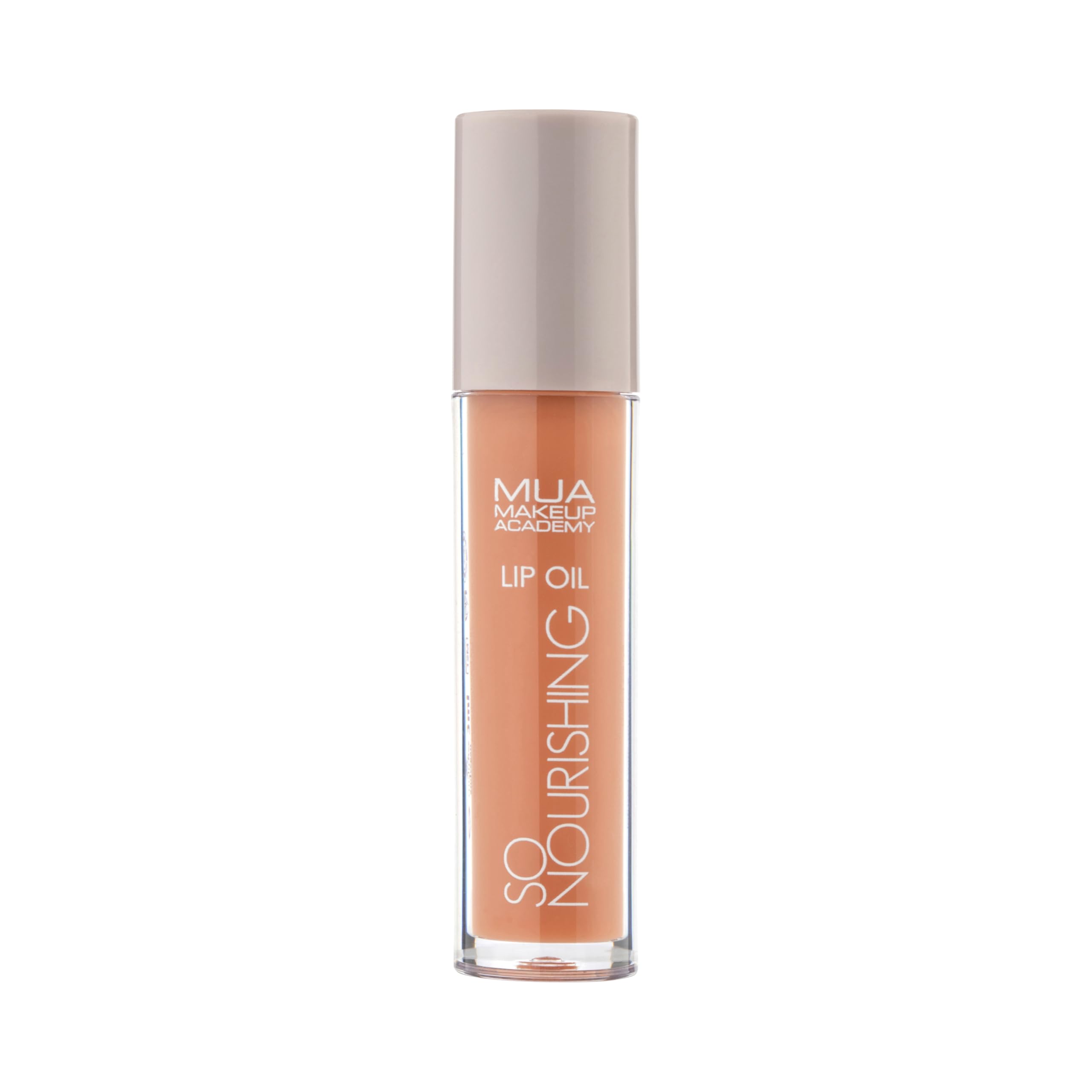 MUA Makeup Academy So Nourishing Clear Lip Oil, High Shine Finish with Vitamin E & Jojoba Oil, 3 ml - Vegan & Cruelty Free