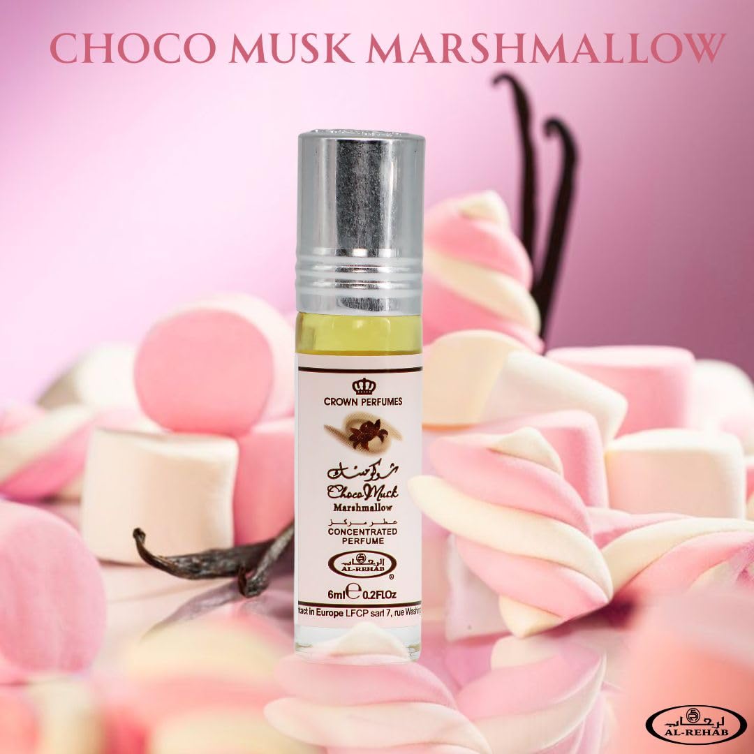 Al-Rehab Choco Musk Eau de Parfum Spray für Damen, 1,65 oz/50 ml