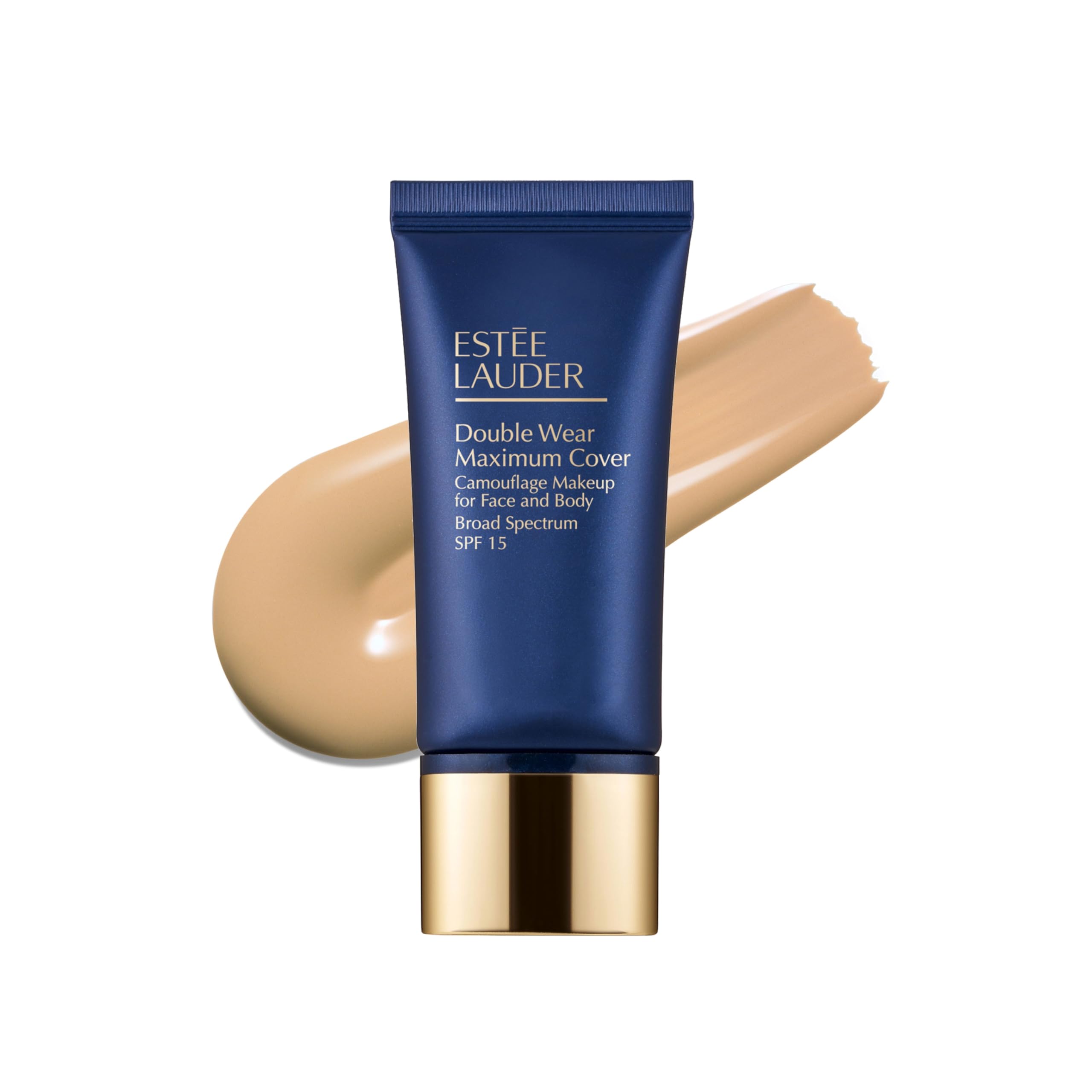 Estée Lauder Double Wear 24-Hour Maximum Cover Camouflage Foundation for Face and Body SPF 15 | Full Coverage | Covers Scars & Tattoos, 30ml Halalzen