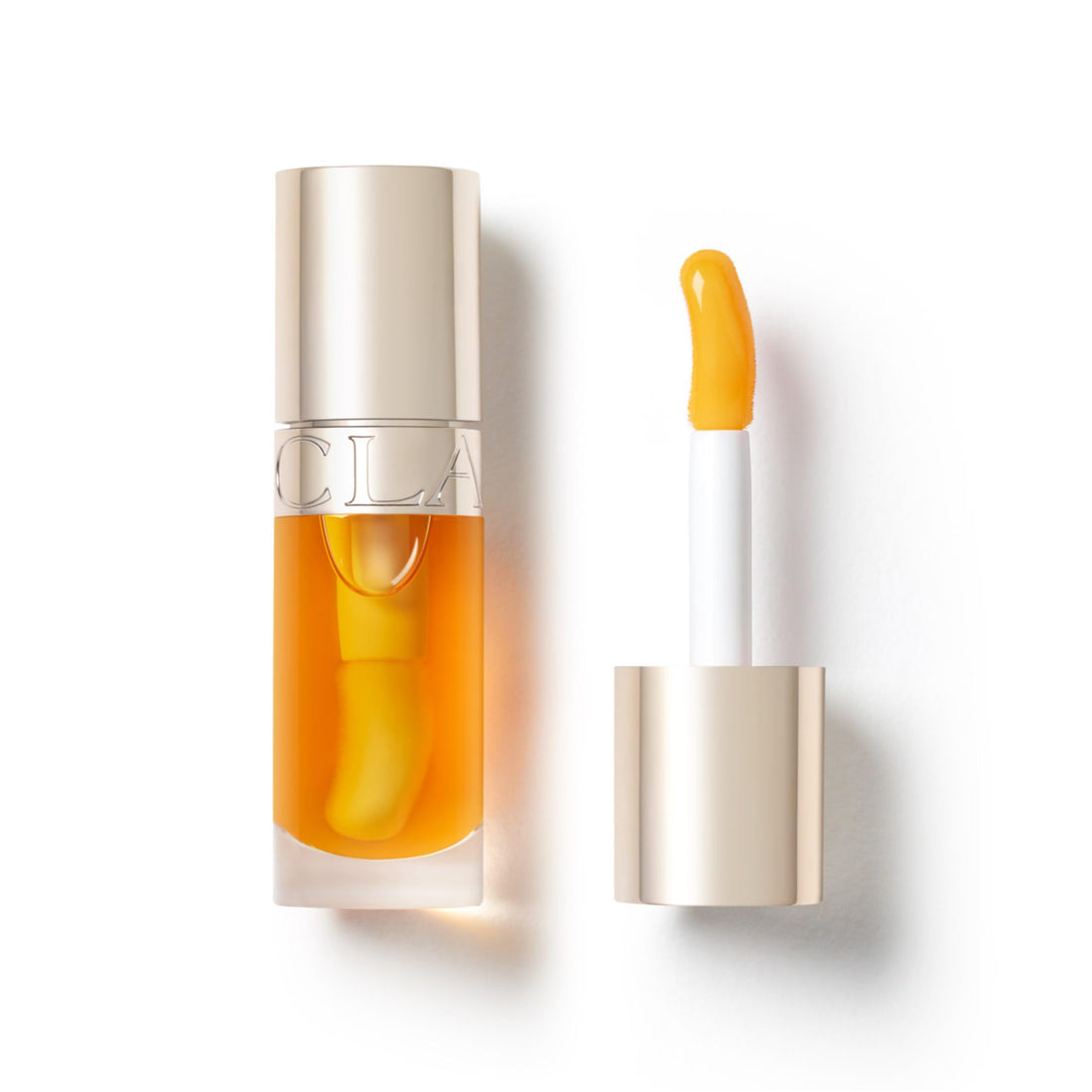 Clarins Lip Comfort Oil 7ml| Hydrating, Nourishing and Moisturising Lip Oil | Sheer, High Shine Finish | Soothes, Comforts and Protects Lips | Visibly Plumps | 93% Natural Ingredients