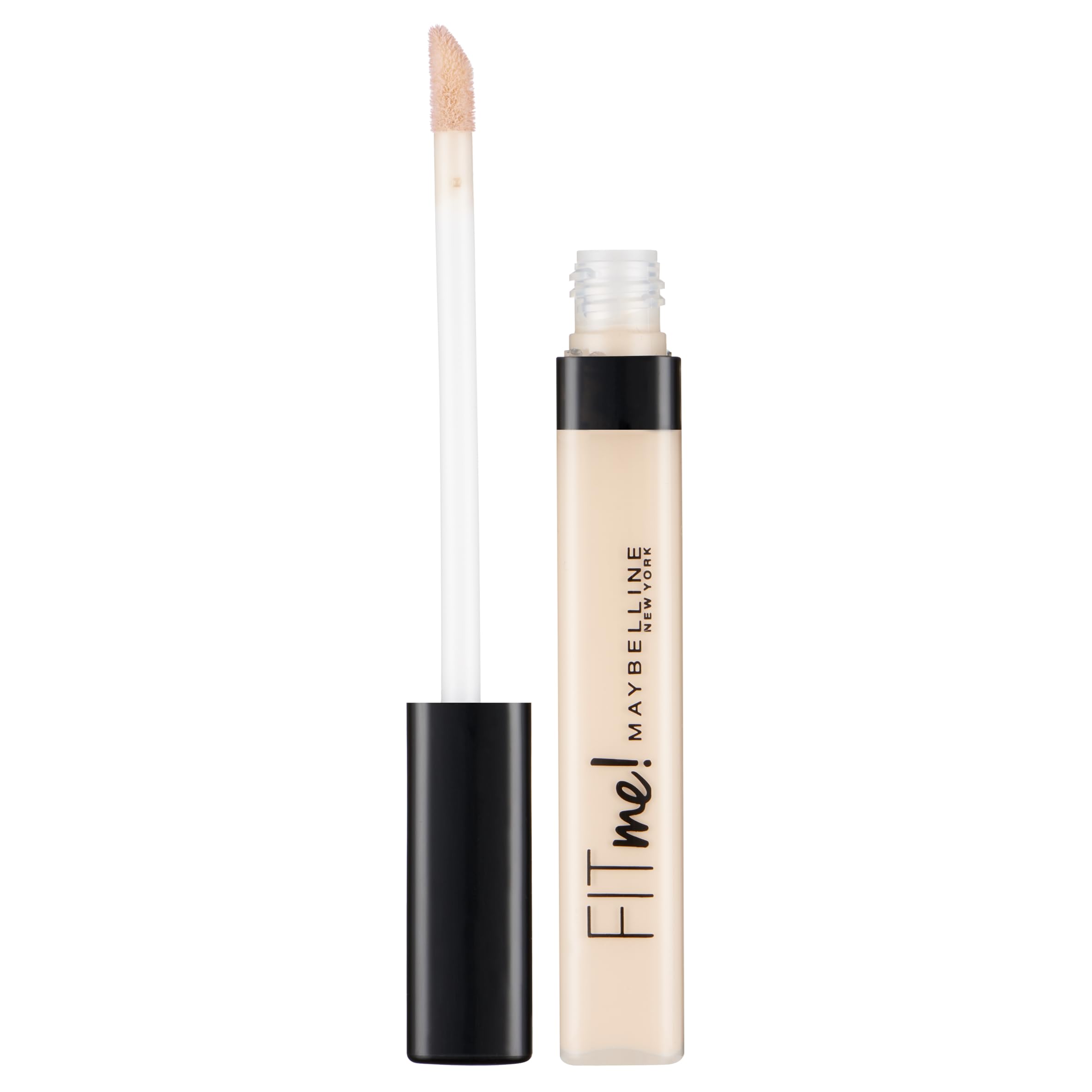 Maybelline Concealer, Fit Me! Full Coverage Concealer for Face, Oil Free, Delivers Even Complexion, Non-Comedogenic, Matte & Poreless Ultra Blendable, Shade: 15 Fair Halalzen