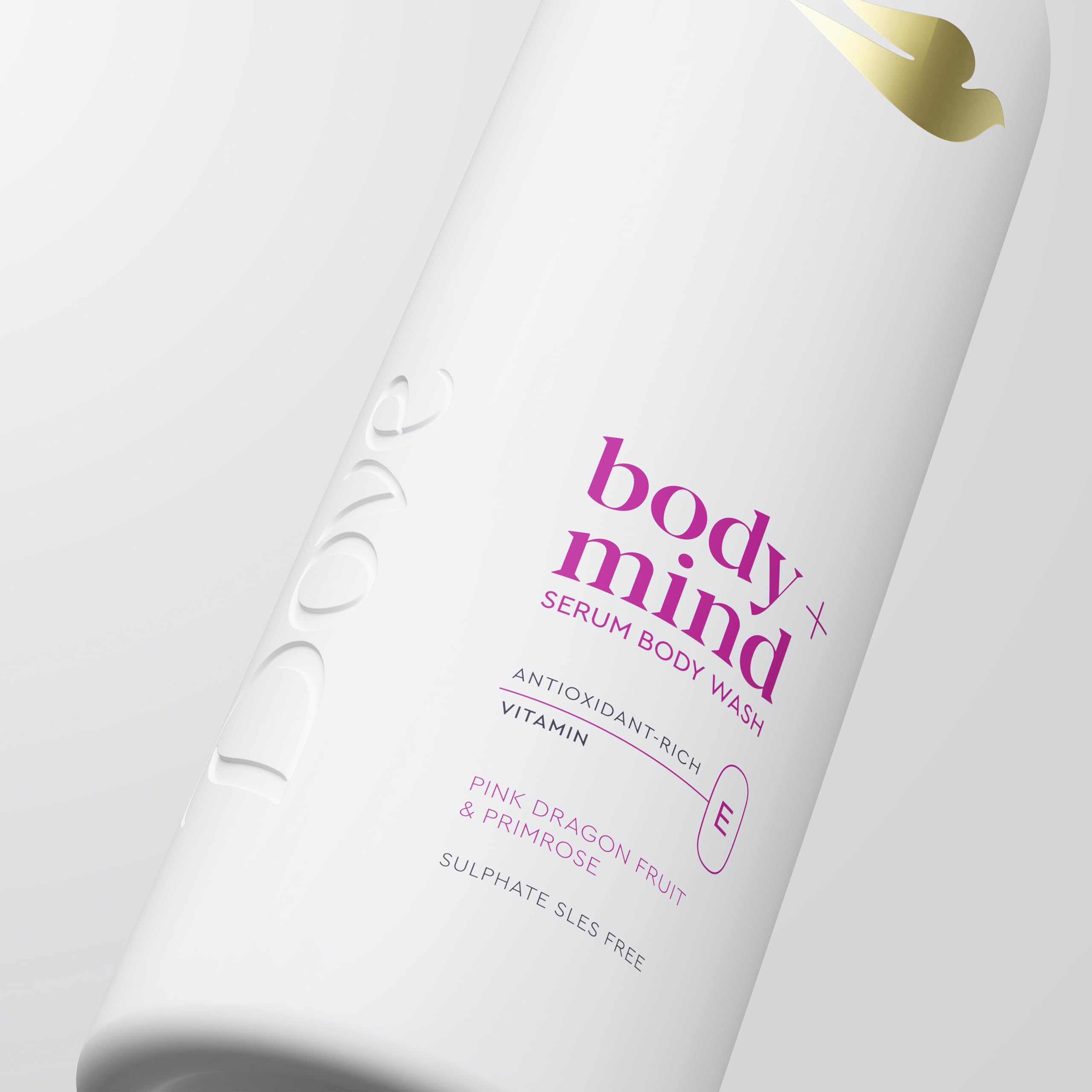 Dove Body + Mind Jojoba Oil & Coconut Milk Serum Body Wash body cleanser with antioxidant-rich vitamin E for glowing skin 350 ml
