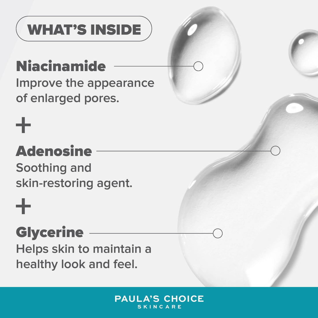 Paula's Choice Skin Balancing Pore Reducing, Hydrating Toner - Refines Enlarged Pores & Tackles Blackheads - with Niacinamide & Adenosine - Combination to Oily Skin - 190 ml