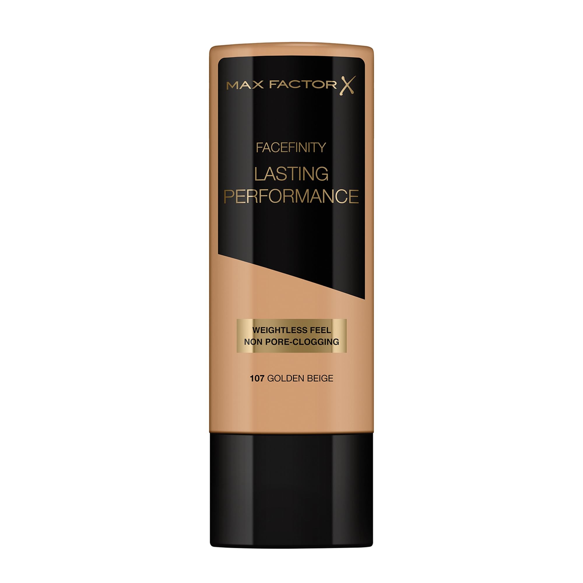 Max Factor Lasting Performance Liquid Foundation, Ivory, Full Coverage, Flawless and Radiant Finish, Lightweight Formula, Smudge Resistant, Non Pore-Clogging, Fragrance Free, 35ml Halalzen