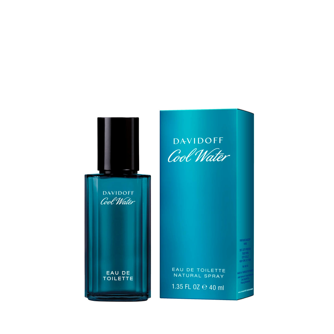 DAVIDOFF Cool Water - Eau de Toilette for Him - Aromatic Fragrance with Notes of Coriander, Mint, Lavender and Amber - Medium Longevity