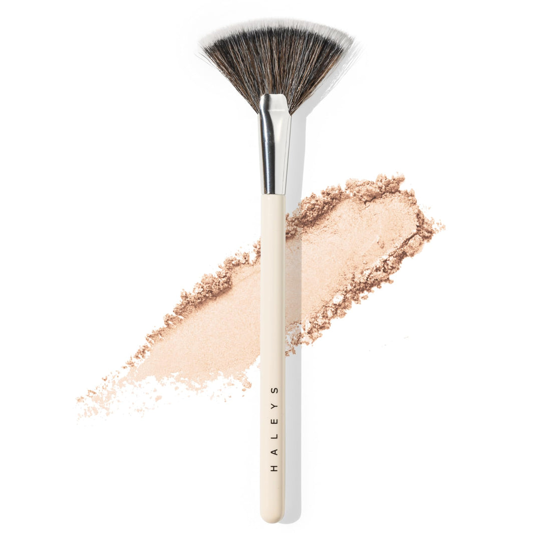 Haleys Beauty Kabuki Foundation Brush For Applying Powder, Foundation, Bronzer, Blush, and Mineral Make up, Soft Bristles, Seamless Blending, Makeup Brushes Essential, Vegan & Cruelty Free