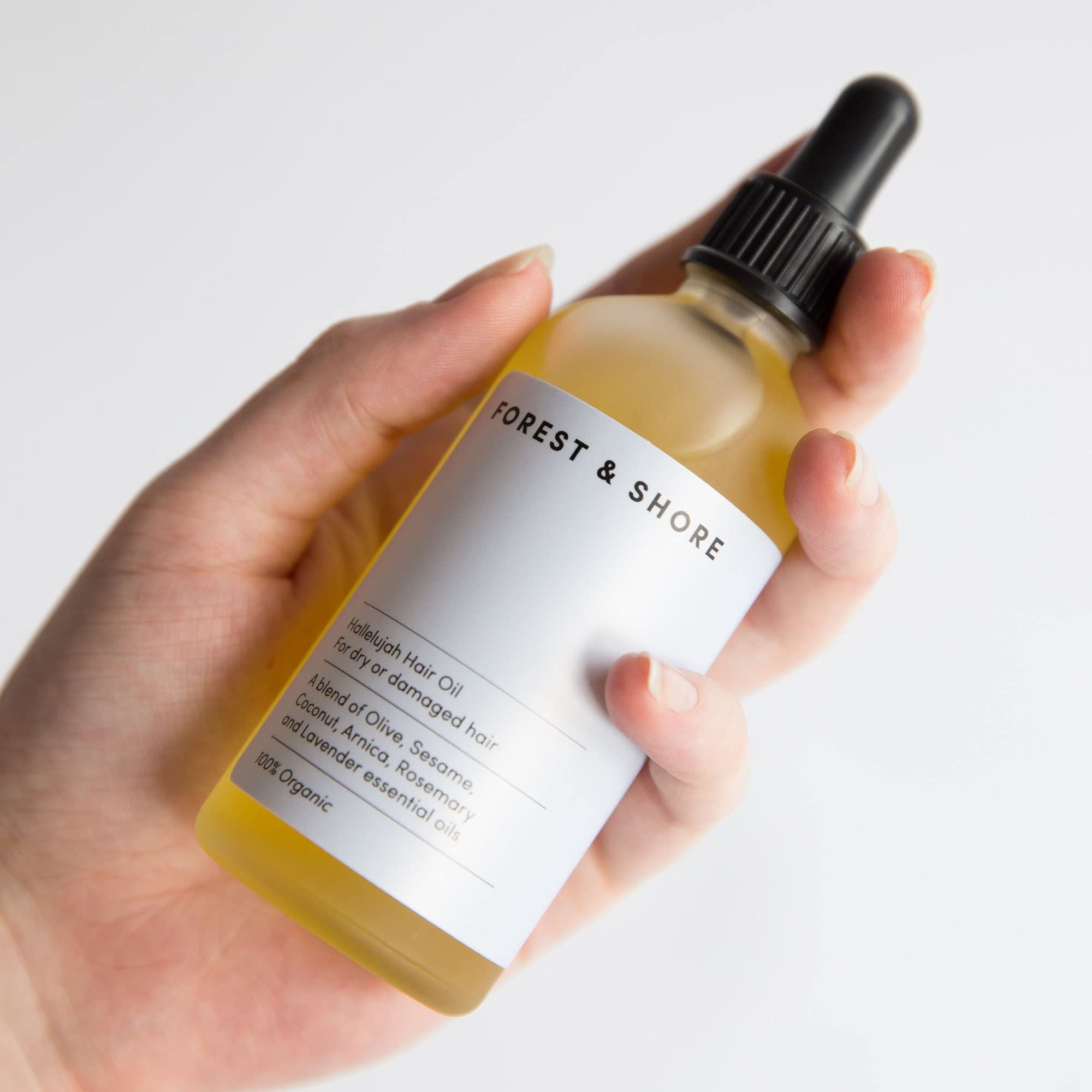 Hair Growth Oil 100% Natural Hair Oil with Caffeine, Biotin, Castor Oil, Argan Oil, Coconut Oil, and Rosemary Oil Effective Thickening Mask & Hair Loss Treatment