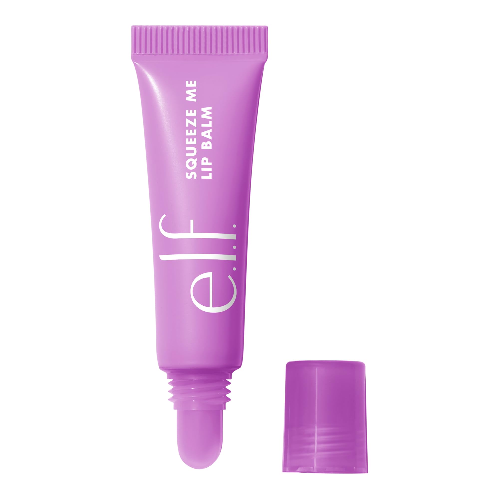 e.l.f. Squeeze Me Lip Balm, Moisturising Lip Balm For A Sheer Tint Of Colour, Infused With Hyaluronic Acid, Vegan & Cruelty-free, Strawberry