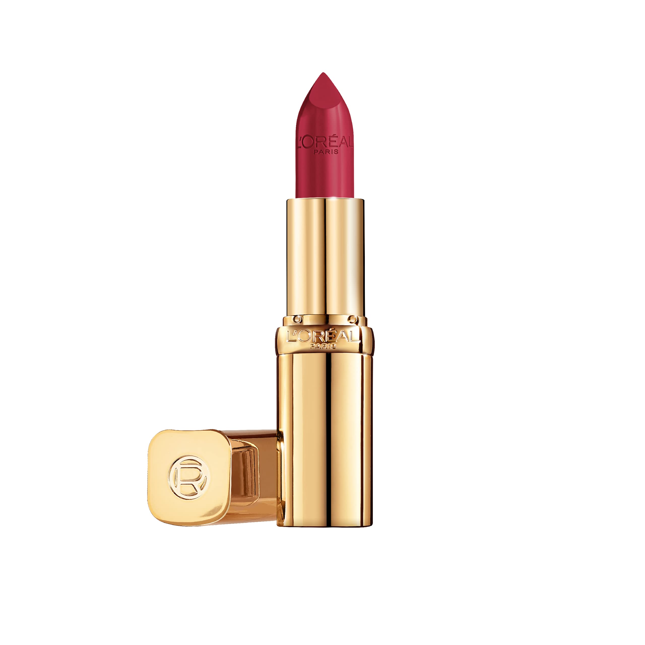 L'Oréal Paris Color Riche Satin Smooth Lipstick, Moisturising Pure Pigment Lip Colour, With Omega 3 & Vitamin E, Ultra Creamy Formula, Shade: 107 Seine Sunset Halalzen