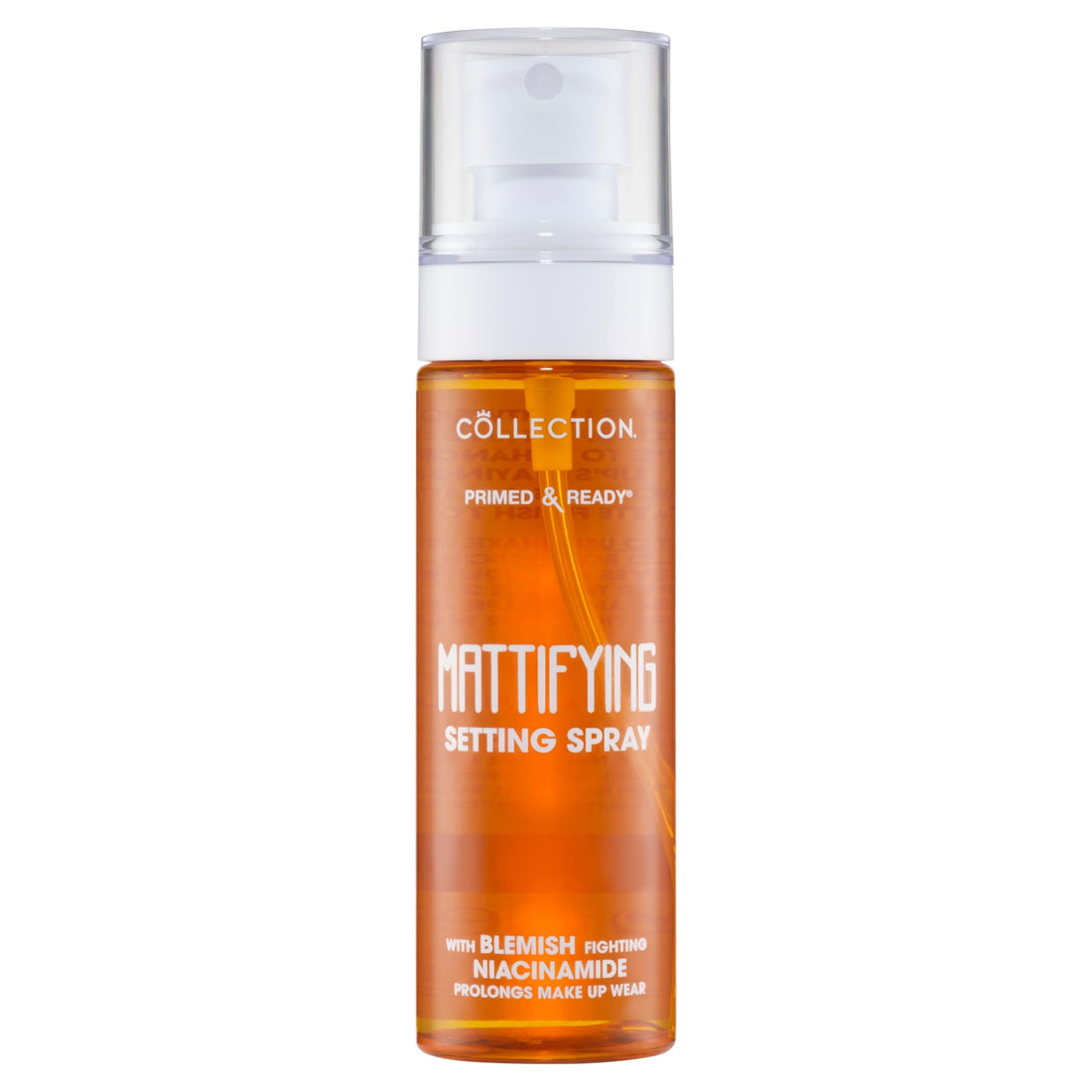 Collection Cosmetics Primed & Ready Dewy Setting Spray, Long Lasting, Hydrating, Dewy Finish, With Added Hyaluronic Acid Halalzen