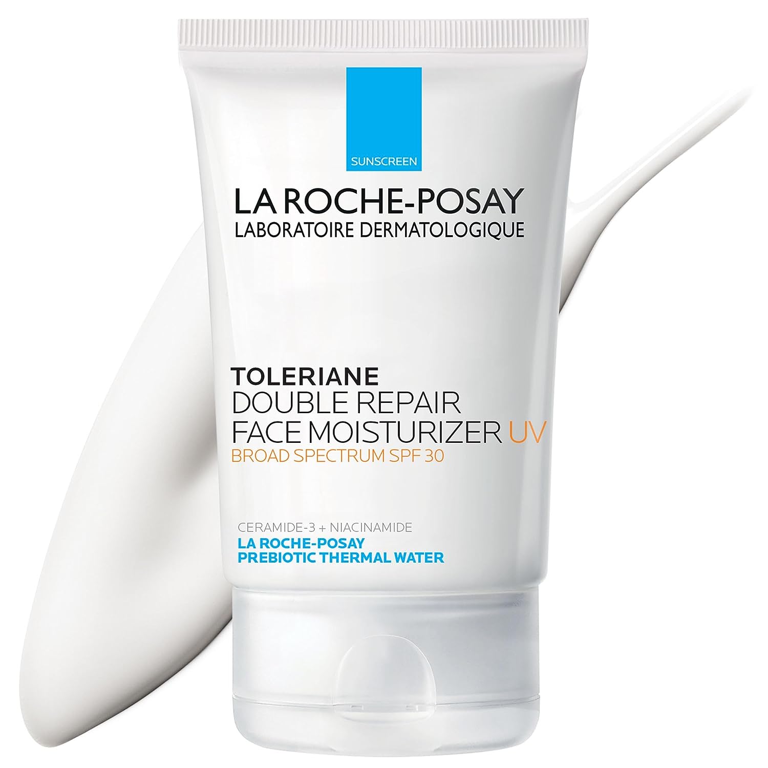 La Roche-Posay Toleriane Double Repair UV SPF Moisturizer for Face, Daily Facial Moisturizer with Sunscreen SPF 30, Niacinamide and Glycerin, Oil Free, Moisturizing Sun Protection Halalzen