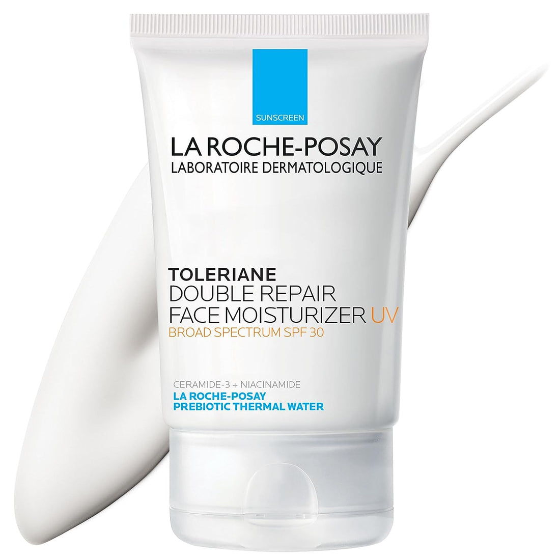 La Roche-Posay Toleriane Double Repair UV SPF Moisturizer for Face, Daily Facial Moisturizer with Sunscreen SPF 30, Niacinamide and Glycerin, Oil Free, Moisturizing Sun Protection Halalzen