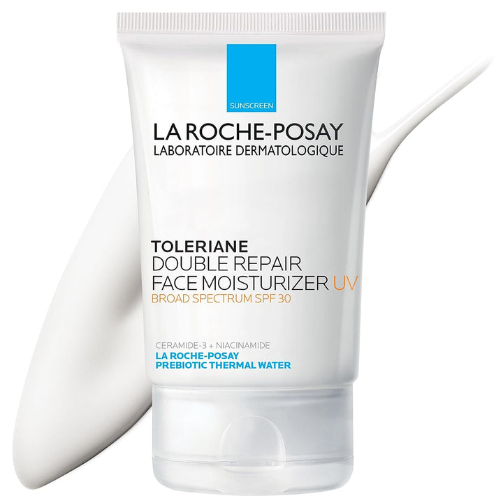 La Roche-Posay Toleriane Double Repair UV SPF Moisturizer for Face, Daily Facial Moisturizer with Sunscreen SPF 30, Niacinamide and Glycerin, Oil Free, Moisturizing Sun Protection Halalzen