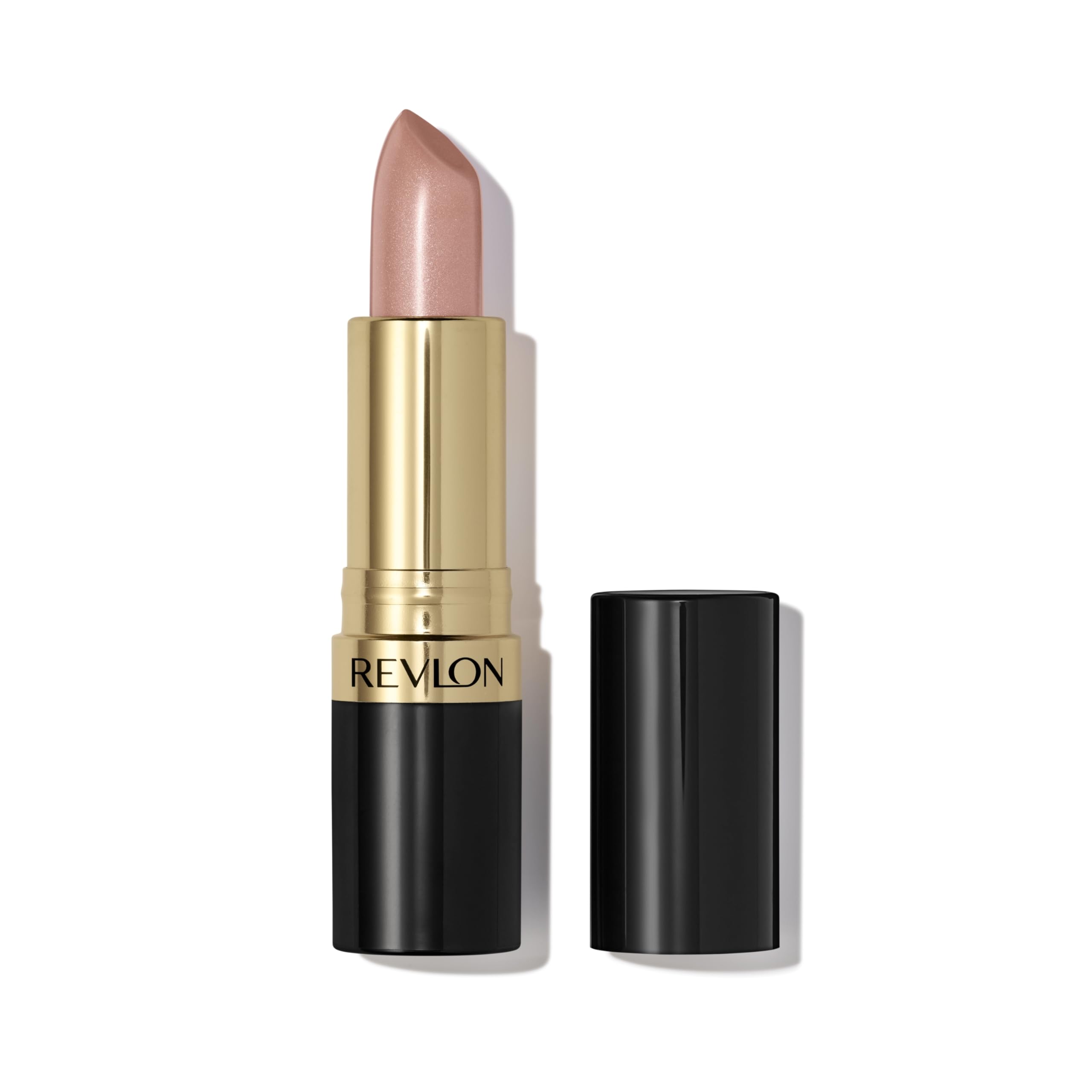 Revlon Super Lustrous Lipstick, Creamy Formula For Soft, Fuller-Looking Lips, Moisturized Feel, 764 On the Mauve, 0.15 oz