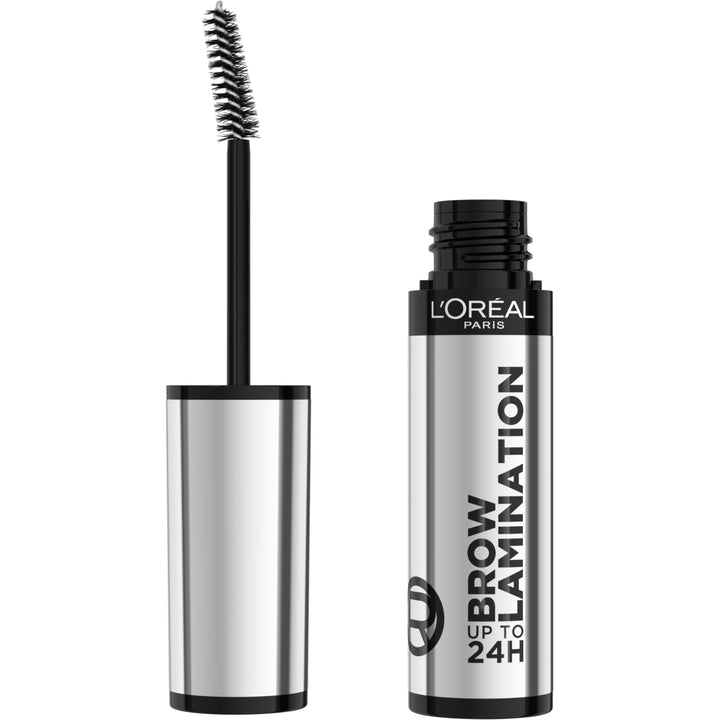 L'Oréal Paris Brow Lamination Gel, Hold for up to 24 Hours*, Day and Night, Lifted and Fuller-looking Brows, Infallible Brow Lamination Gel, Clear, 15g Halalzen