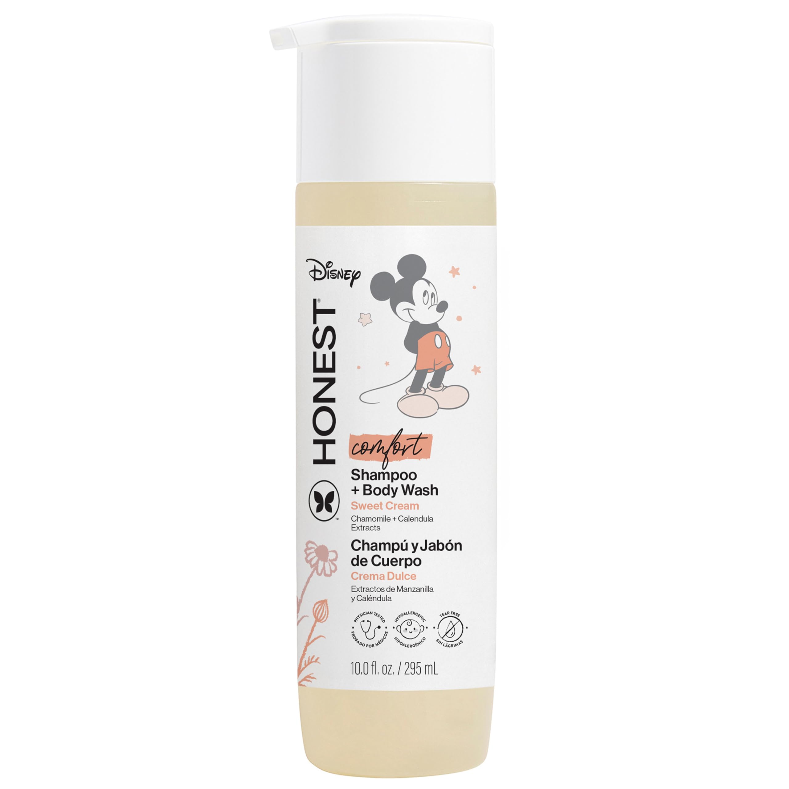 The Honest Company 2-in-1 Cleansing Shampoo Body Wash Gentle for Baby, Naturally Derived, Tear-free, Hypoallergenic, Lavender Calm, 18 fl oz Halalzen
