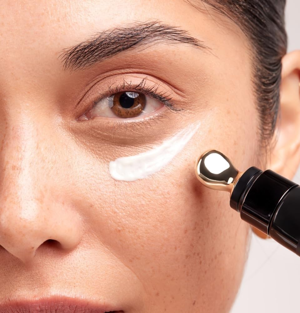 JSHealth Illuminating Peptide Eye Serum - Under Eye Brightener Serum with Peptides, Caffeine & Niacinamide - For Dark Circles, Bags & Wrinkles
