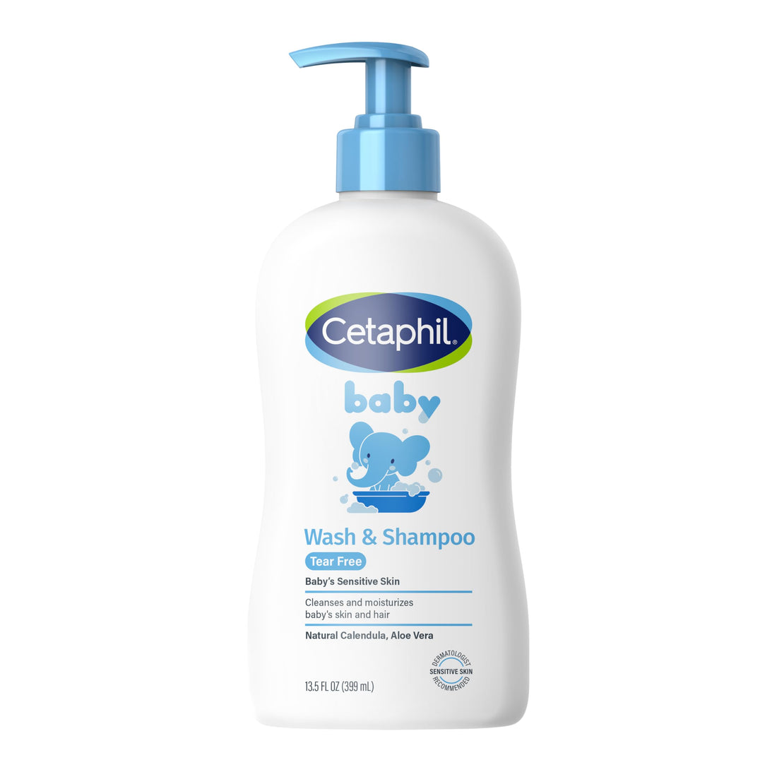 Cetaphil Baby Shampoo and Body Wash with Organic Calendula, Tear Free, Hypoallergenic, Ideal for Everyday Use, Dermatologist Tested, 7.8oz Halalzen