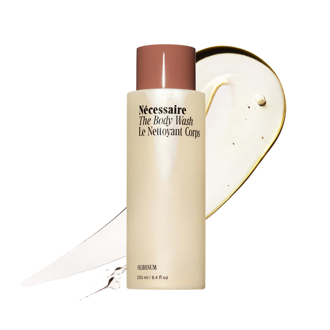 Nécessaire The Body Wash Eucalyptus — Multi-Oil Shower Gel Body Wash for Women + Men. Non-Comedogenic + Hypoallergenic for Sensitive Skin with Niacinamide. 500ml/16.9 fl oz