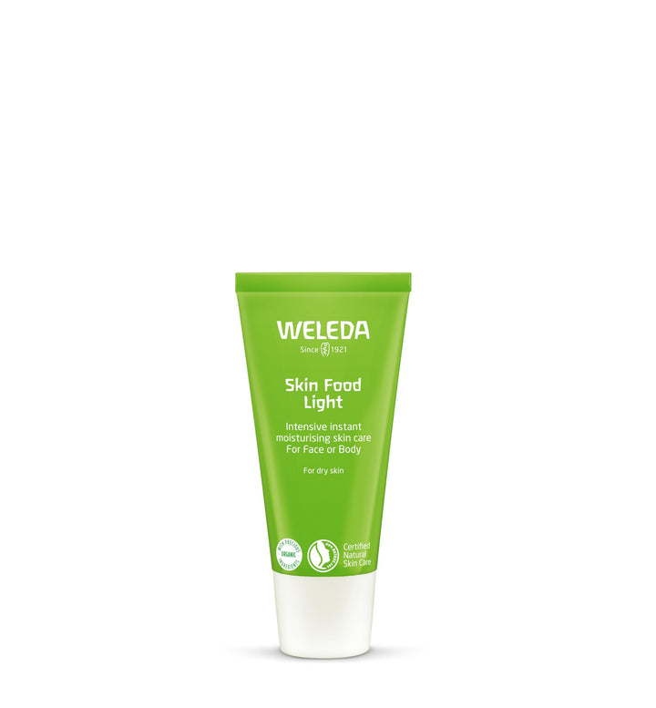 Weleda Skin Food Light, Dry Skin Moisturiser, Moisturising Cream & Primer, Face & Body, For Men & Women, Multiple Uses, 100% Certified Natural, Organic, 75ml Halalzen