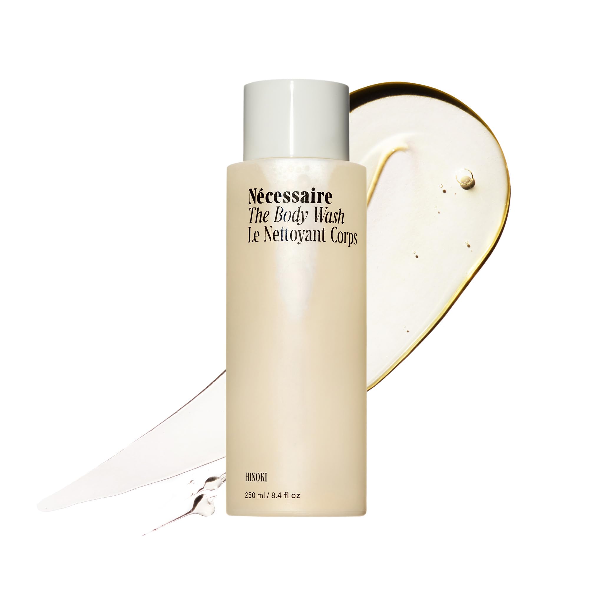 Nécessaire The Body Wash Eucalyptus — Multi-Oil Shower Gel Body Wash for Women + Men. Non-Comedogenic + Hypoallergenic for Sensitive Skin with Niacinamide. 500ml/16.9 fl oz