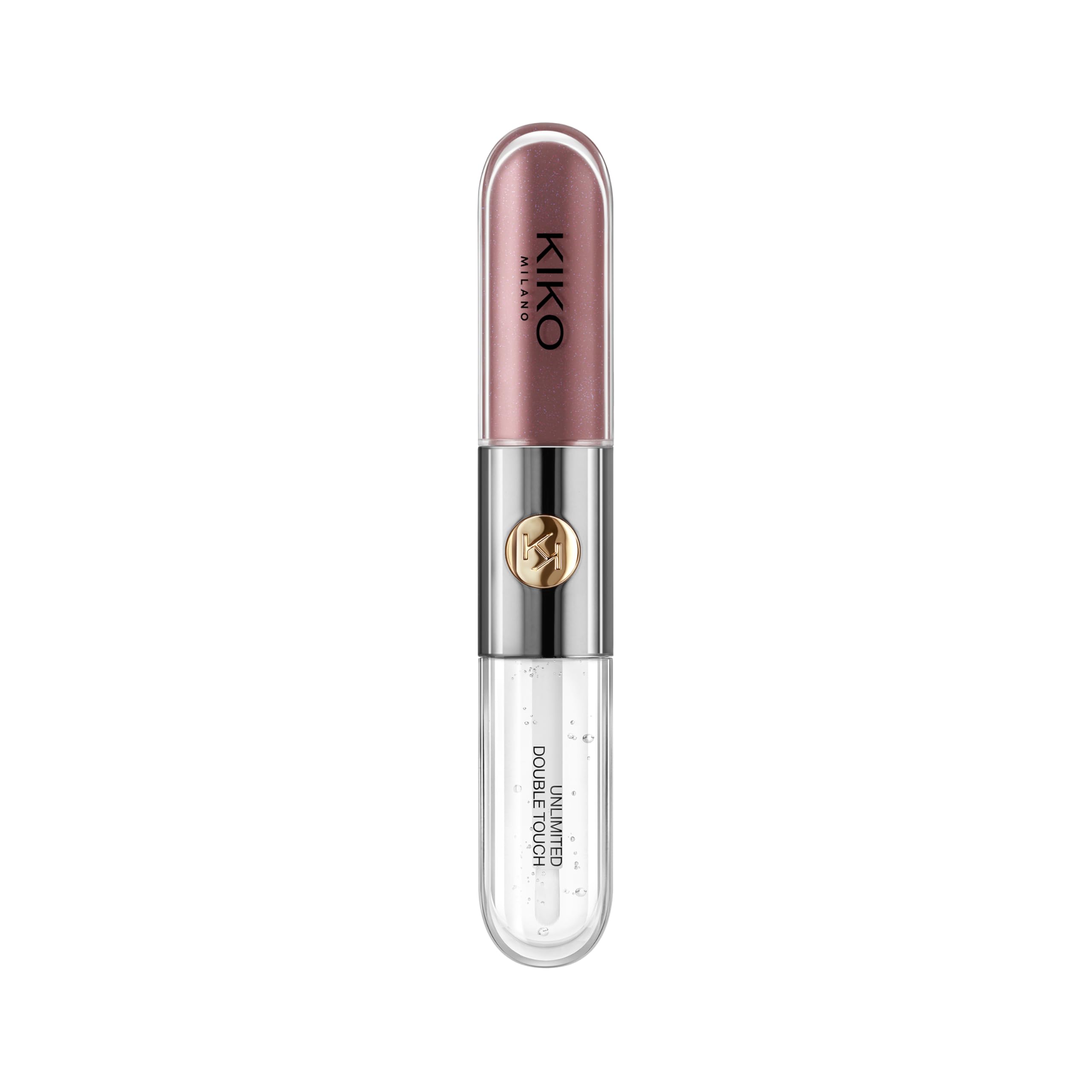 KIKO Milano Unlimited Double Touch 120, Liquid Lipstick With A Bright Finish In A Two-Step Application. Lasts Up To 12 Hours. No-Transfer Base Colour Halalzen