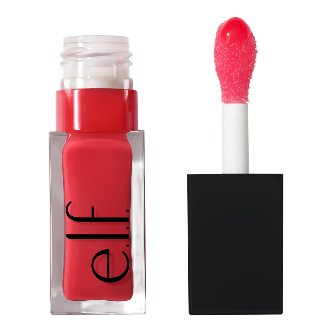 e.l.f. Glow Reviver Lip Oil, Nourishing Tinted Lip Oil For A High-Shine Finish, Infused With apricot Oil, Vegan & Cruelty-Free, It's Giving Guava