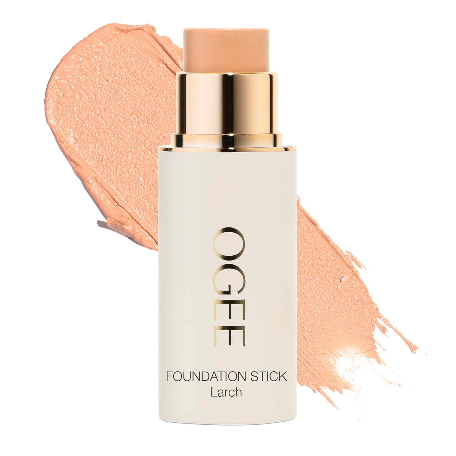Ogee Sculpted Complexion Foundation Stick (Mahogany 14.5N - Deep Cocoa, Rich Undertones) Full Coverage Foundation Makeup - Instantly Balance & Even Complexion - 70% Organic Ingredients