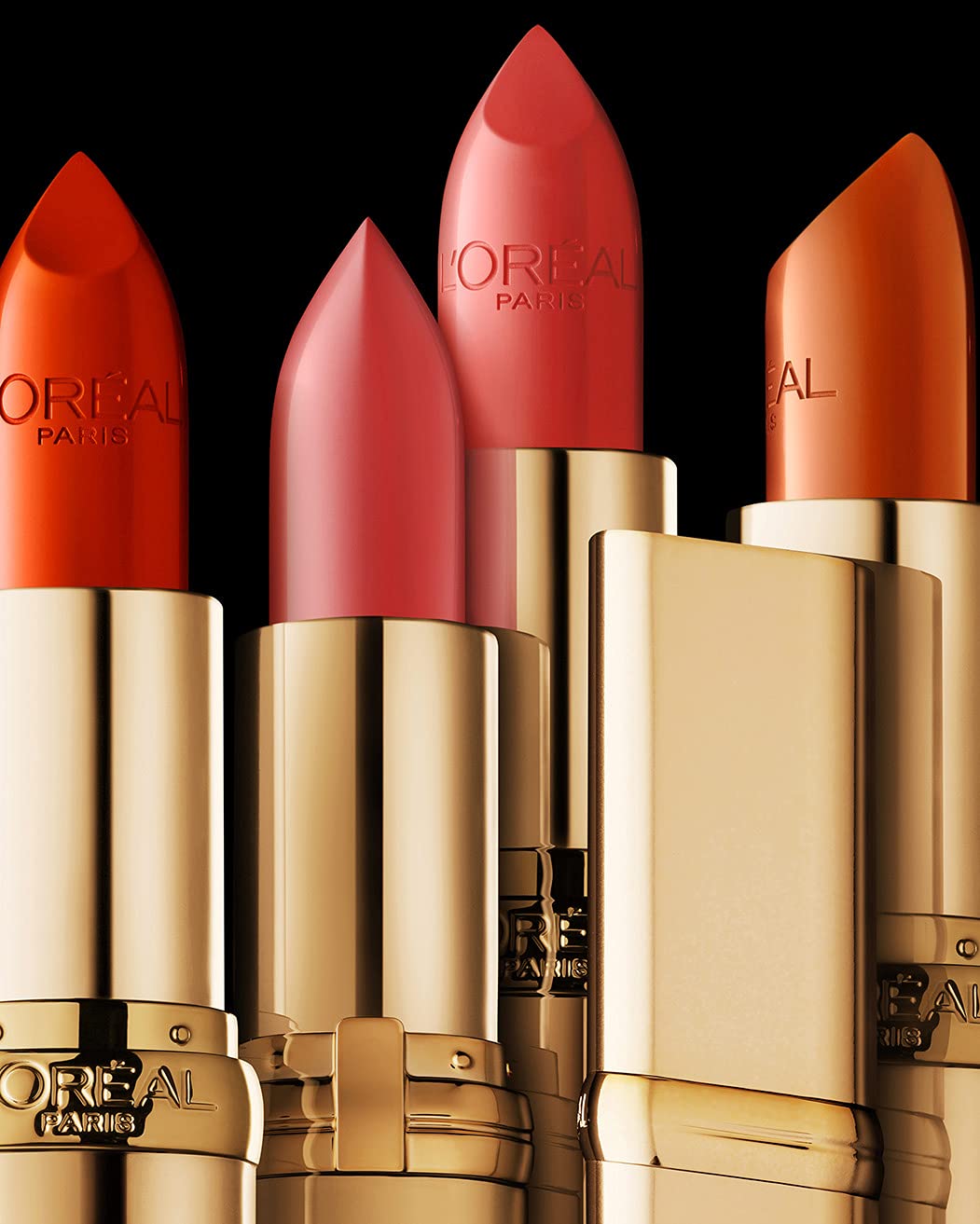 L'Oréal Paris Color Riche Satin Smooth Lipstick, Moisturising Pure Pigment Lip Colour, With Omega 3 & Vitamin E, 235 Nude Gold Halalzen