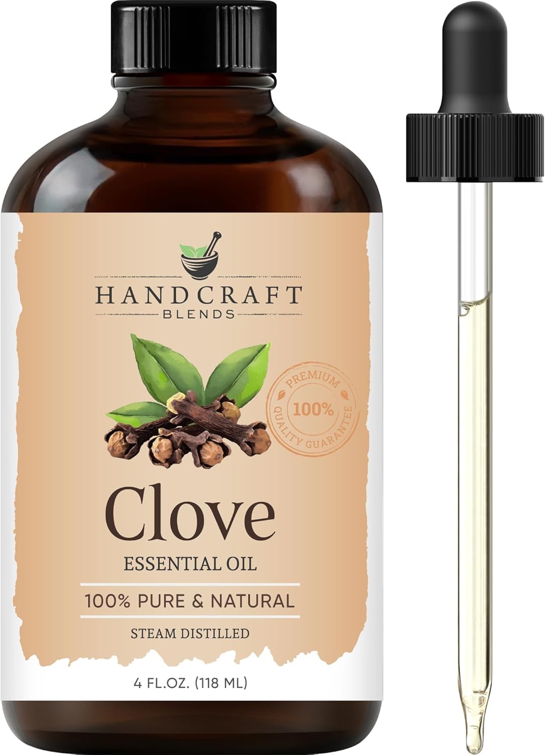Handcraft Blends Eucalyptus Essential Oil - Huge 118 ml - 100% Pure and Natural - Premium Grade with Glass Dropper