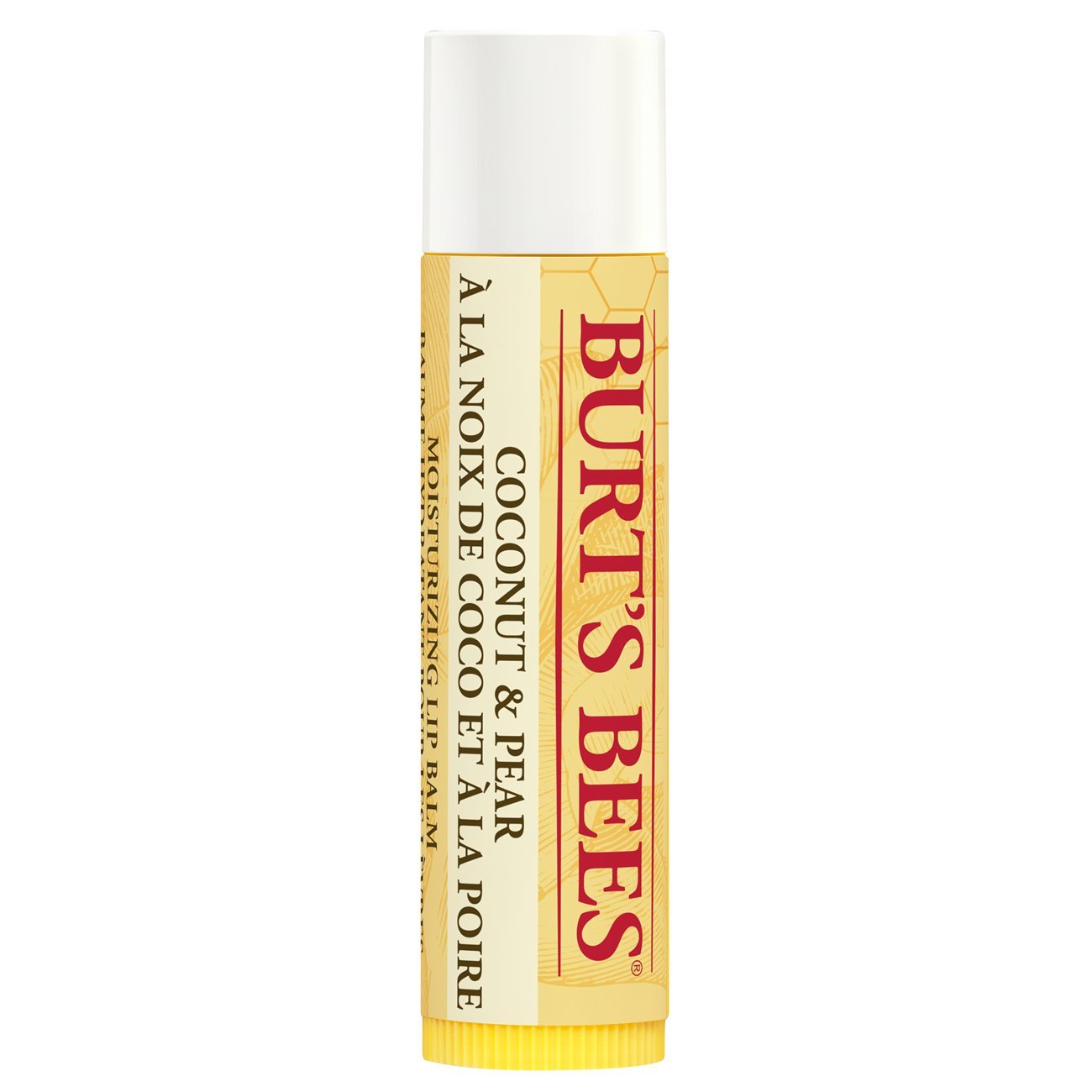 Burt's Bees Lip Balm Pomegranate, Moisturising Lip Balm With Beeswax & Vitamin E, 100% Natural Origin, 4.25g Halalzen
