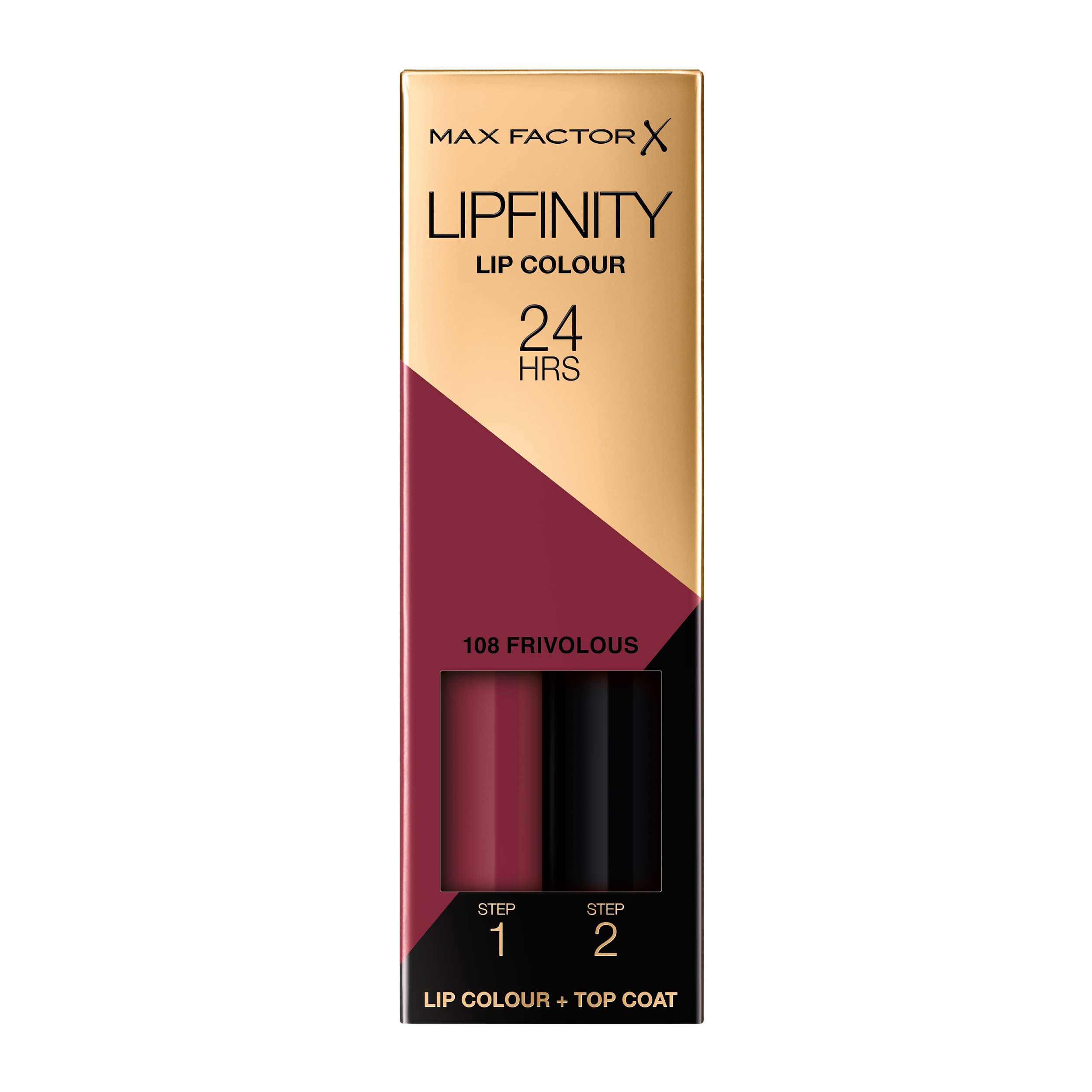 Max Factor Lipfinity Long-Lasting Two Step Lipstick - 016 Glowing Pink, 4.2g Halalzen
