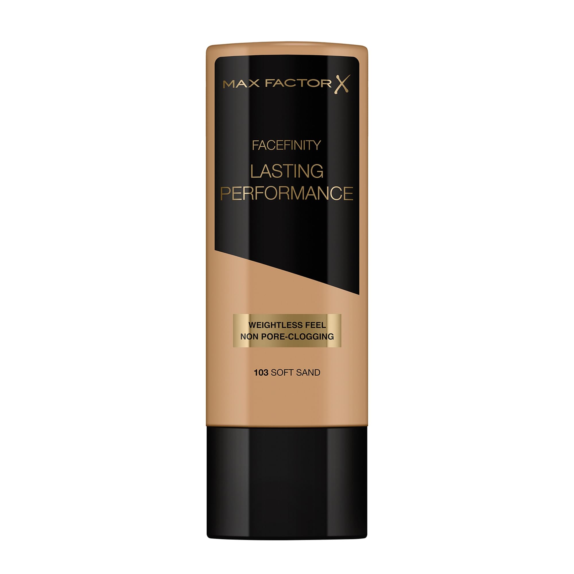 Max Factor Lasting Performance Liquid Foundation, Ivory, Full Coverage, Flawless and Radiant Finish, Lightweight Formula, Smudge Resistant, Non Pore-Clogging, Fragrance Free, 35ml Halalzen