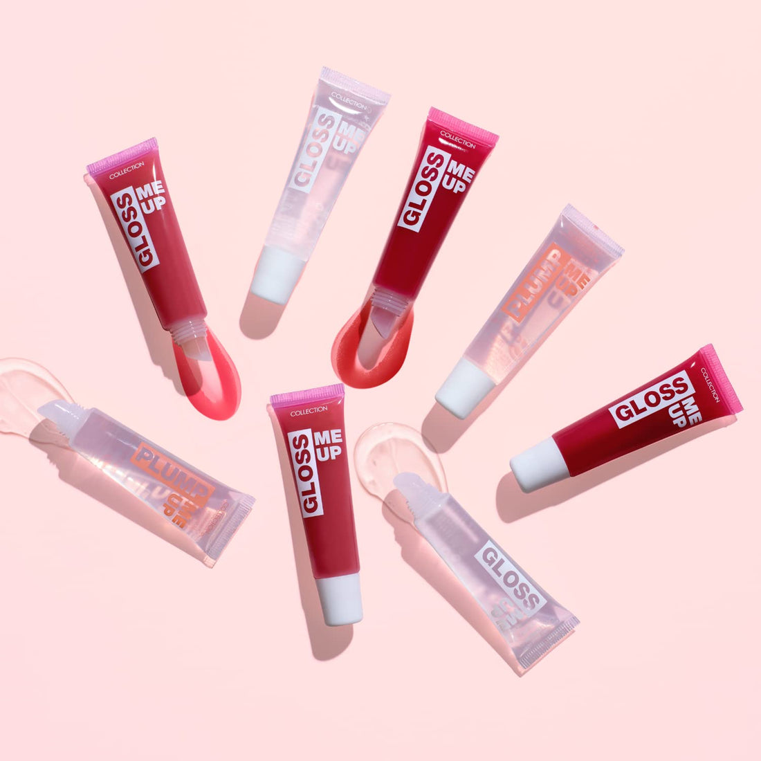 Collection Cosmetics Plumping, High-Shine, Non-Sticky, Plump Me Up Scented Lip Gloss, 10ml, Clear, Peppermint Halalzen